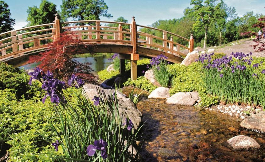 Wellfield Botanic Gardens, United States